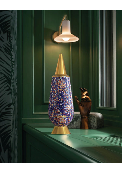Alessi 100% Make-Up Proust : 40cm Vase With Lid