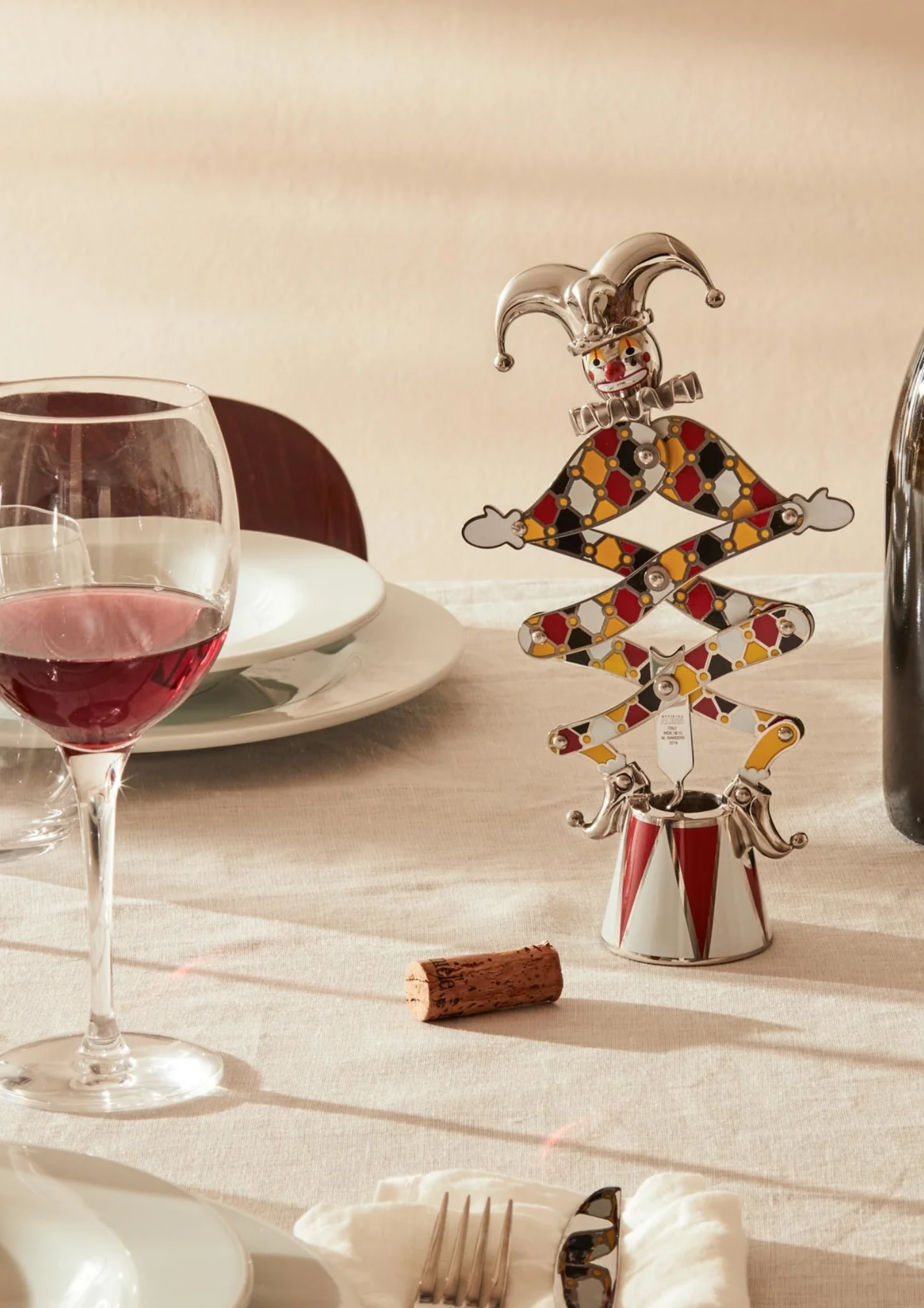 Alessi - The Jester, Corkscrew limited edition